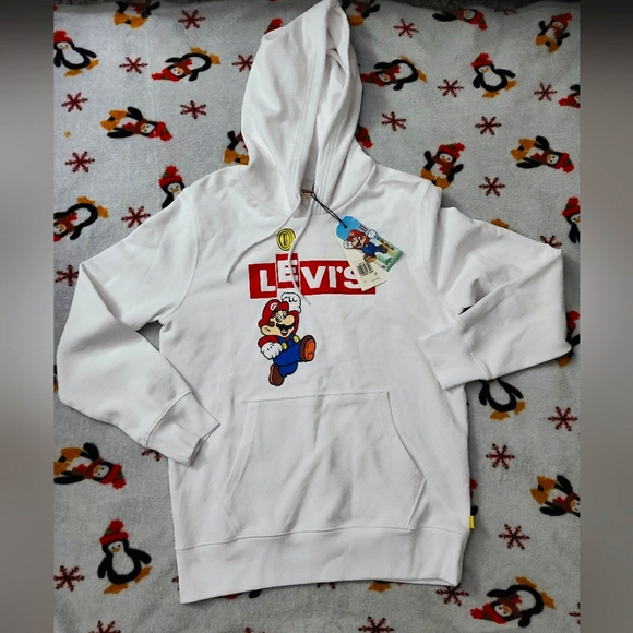 Limited Edition Levi's x Mario Hoodie - Picture 1 of 2